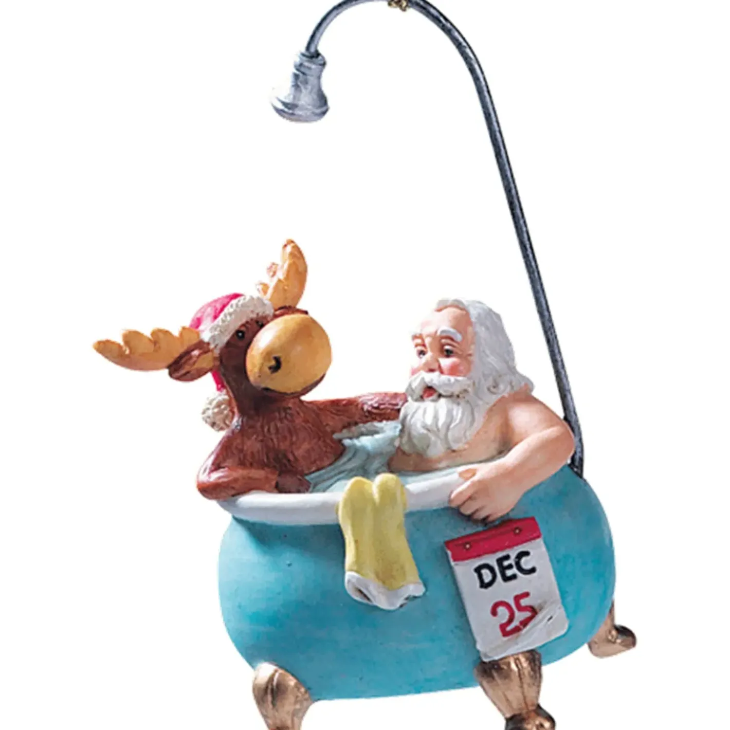 Käthe Wohlfahrt Weihnachtsmann Und Rentier In Badewanne