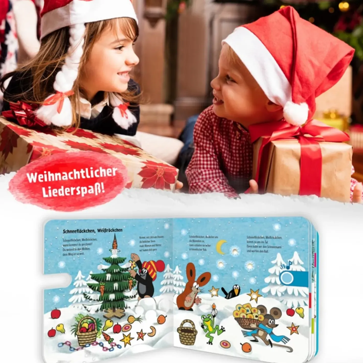 Trötsch Verlag Weihnachts-Soundbuch "Der Kleine Maulwurf" Clearance