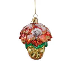 Poesie in Glas Weihnachtsstern Hot