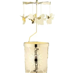 Käthe Wohlfahrt Windlicht-Karussell "Engelchen", Gold Online