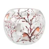 Käthe Wohlfahrt Windlicht "Rotkehlchenfamilie" Oval , 8 Cm Discount