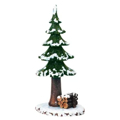 Hubrig Volkskunst Winterkinder Groser Winterbaum, 17 Cm