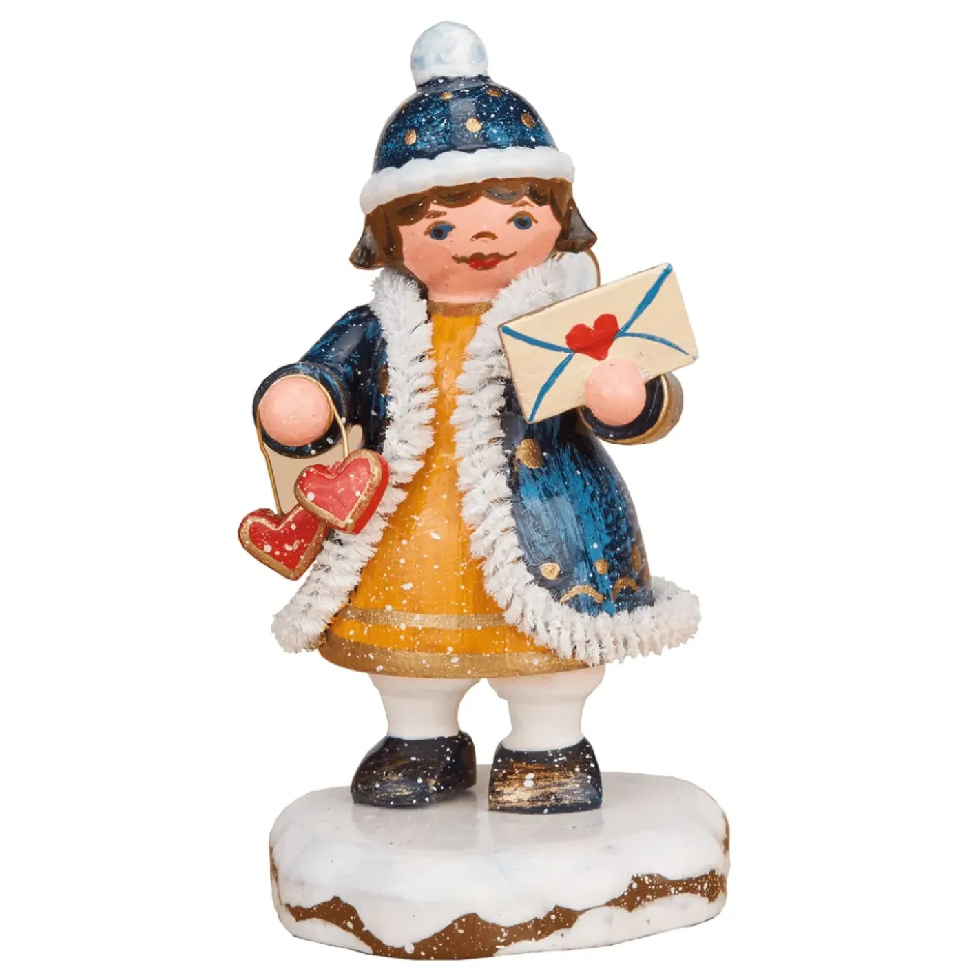 Hubrig Volkskunst Winterkinder Himmelskind "Mein Herzenswunsch" Discount