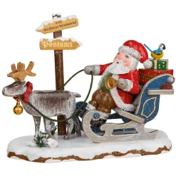 Hubrig Volkskunst Winterkinder Hurra Der Weihnachtsmann Discount