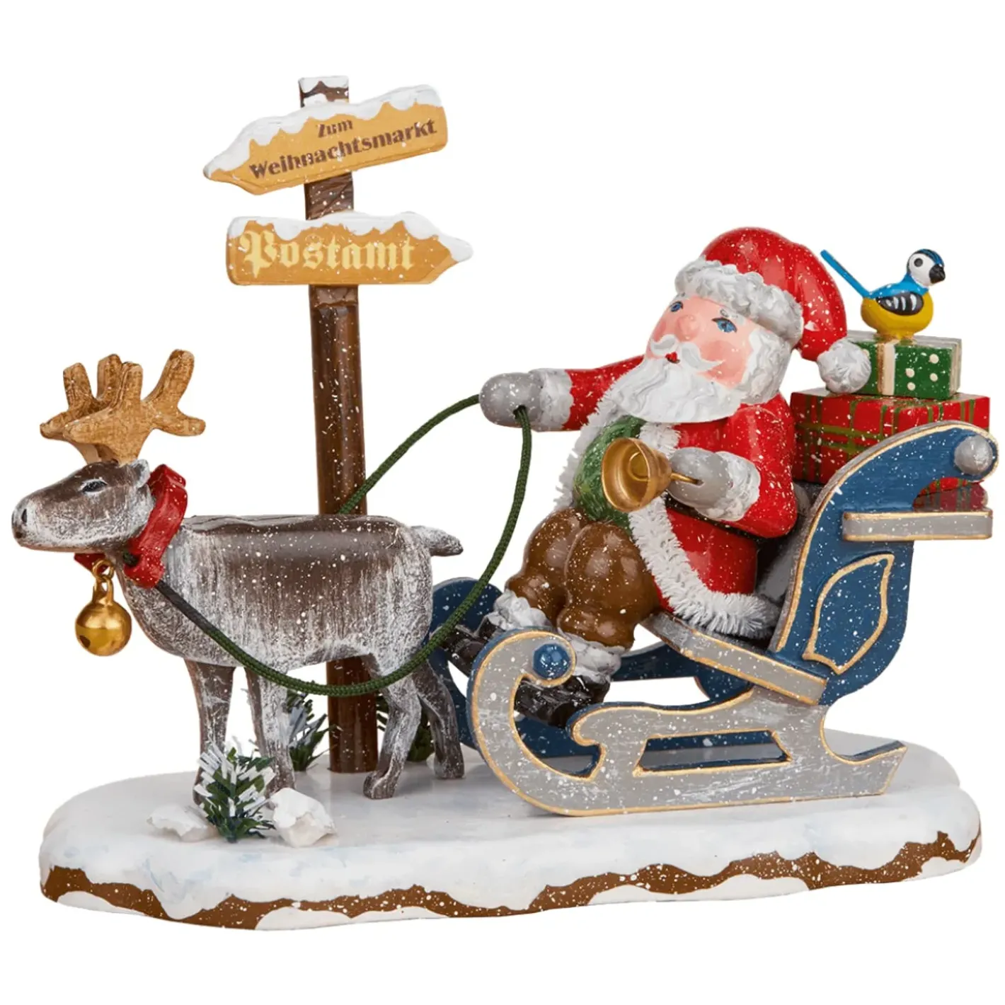 Hubrig Volkskunst Winterkinder Hurra Der Weihnachtsmann Discount
