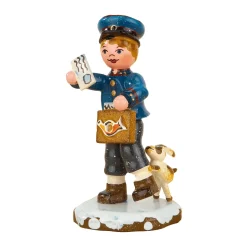 Hubrig Volkskunst Winterkinder Postbote Outlet