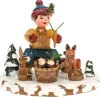 Hubrig Volkskunst Winterkinder Tiere Des Waldes Clearance