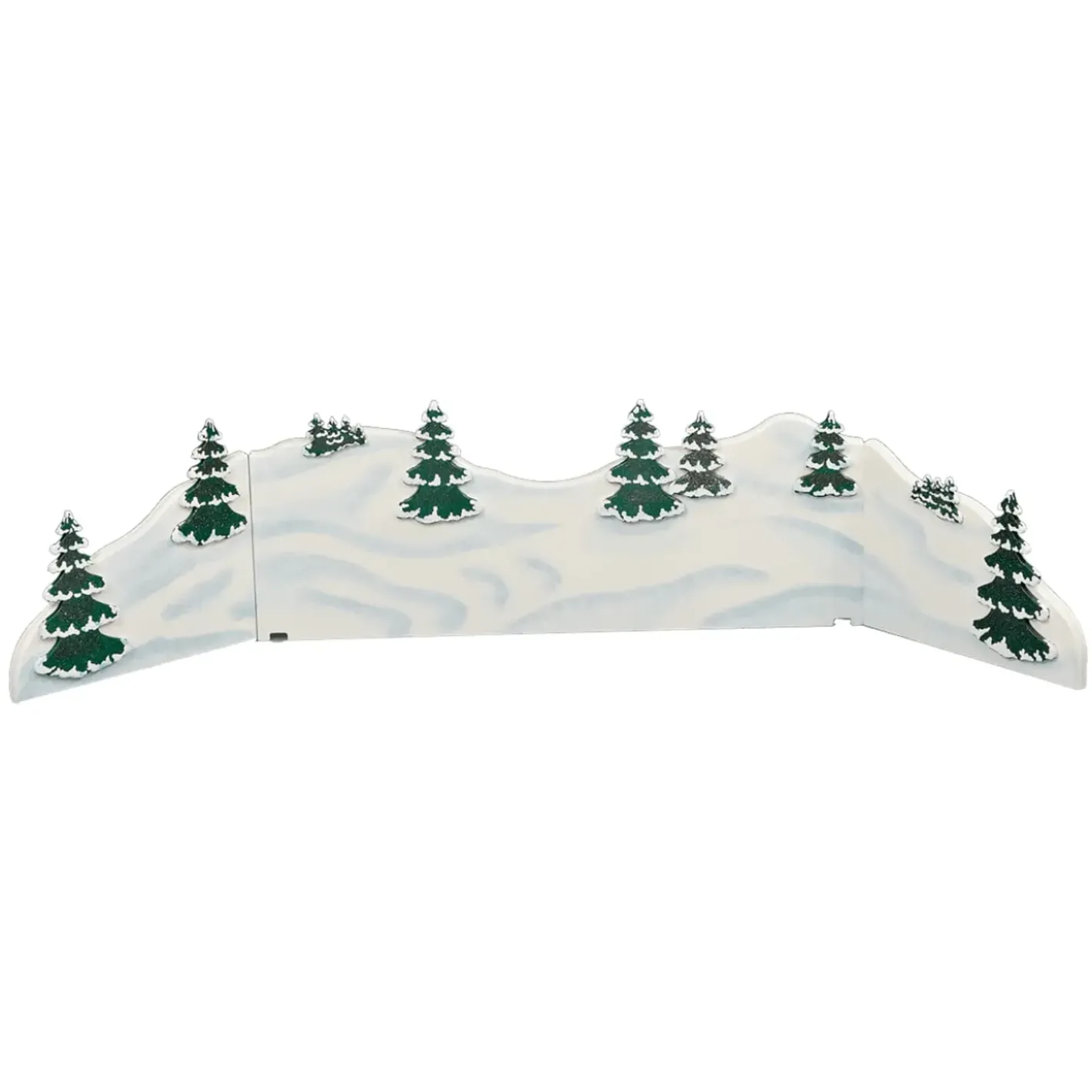 Hubrig Volkskunst Winterkinder Winterlandschaft Diorama Clearance