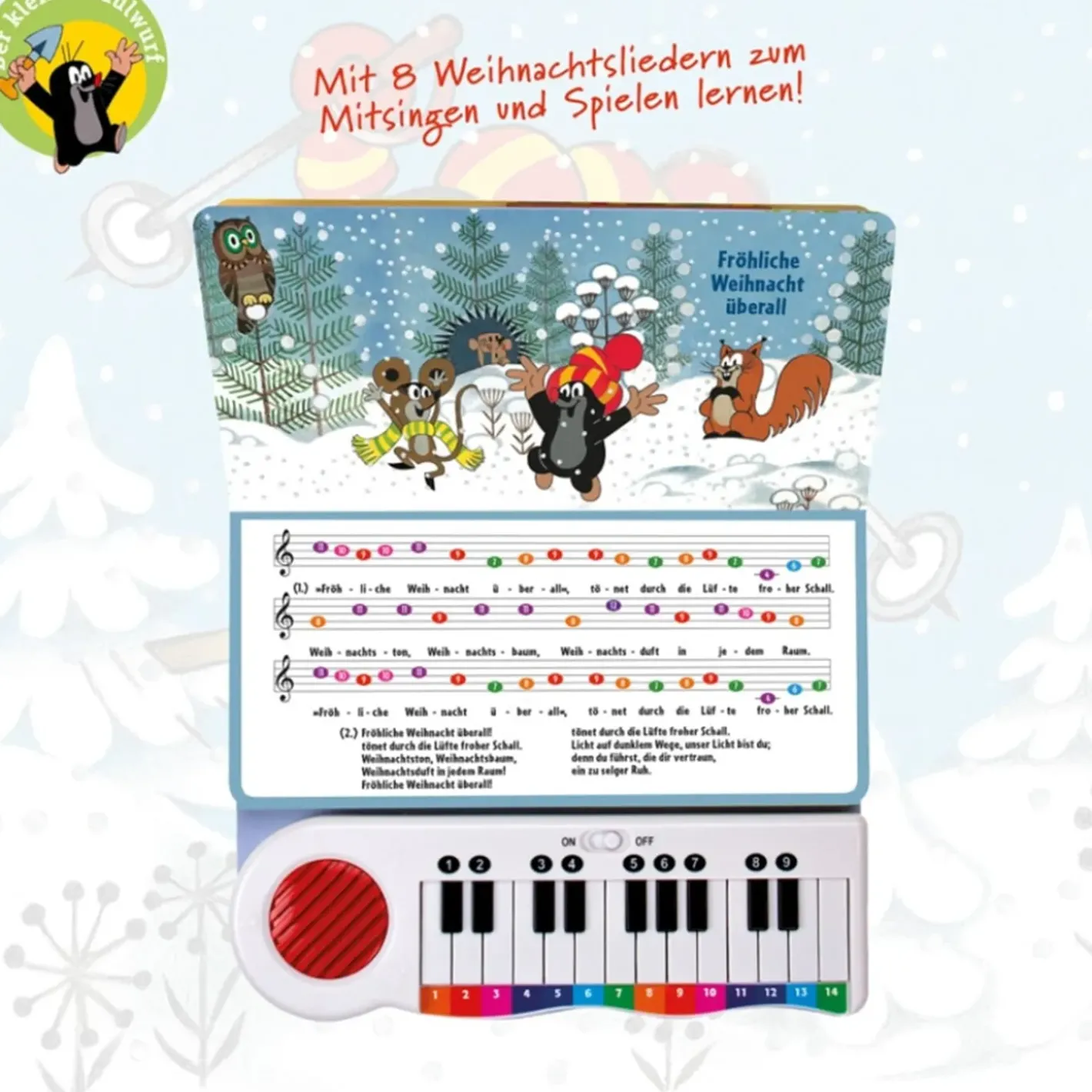 Trötsch Verlag Winter-Klavierbuch "Der Kleine Maulwurf" Online