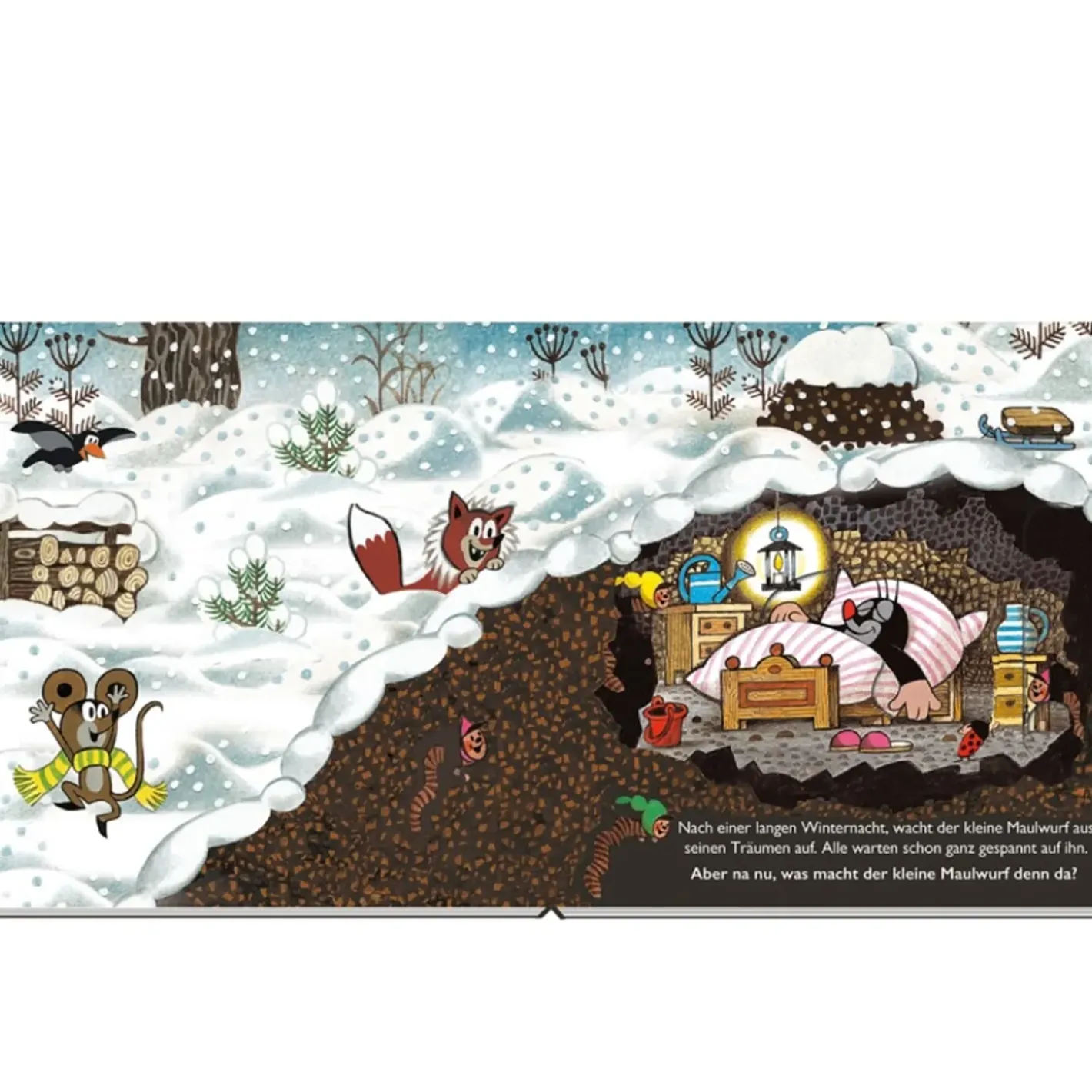 Trötsch Verlag Winter-Spielebuch "Der Kleine Maulwurf" Best