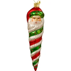 Poesie in Glas Zapfen Weihnachtsmann Sale